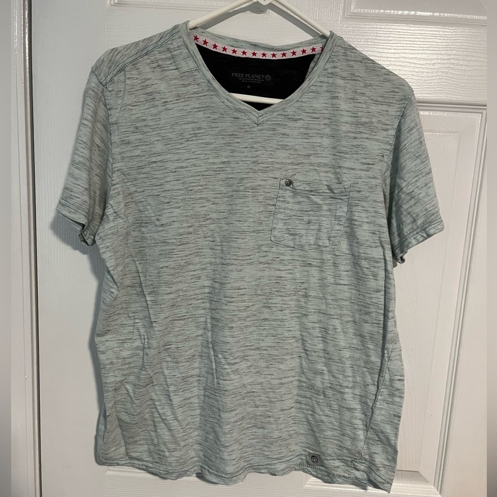 USED - Men’s Free Planet Streaked Tee